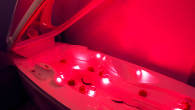 Sauna Red Light Therapy