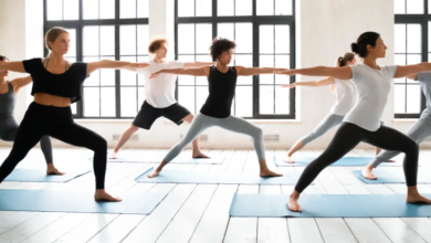 yoga class
