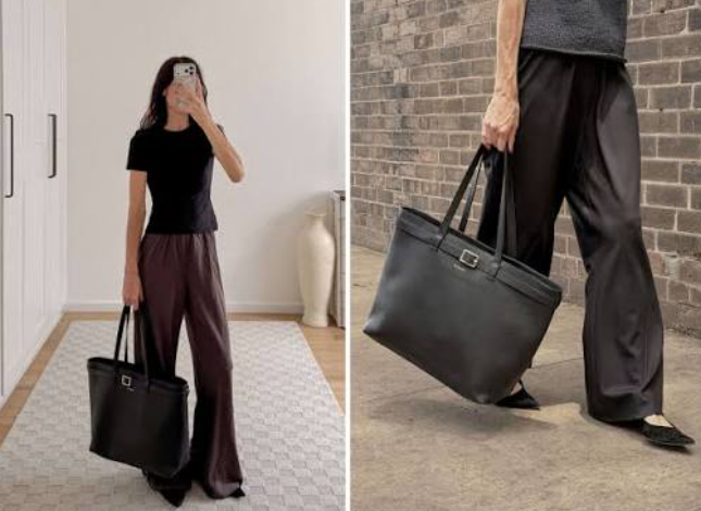 Leather Tote Bag for Work: Balancing Professionalism and Practicality